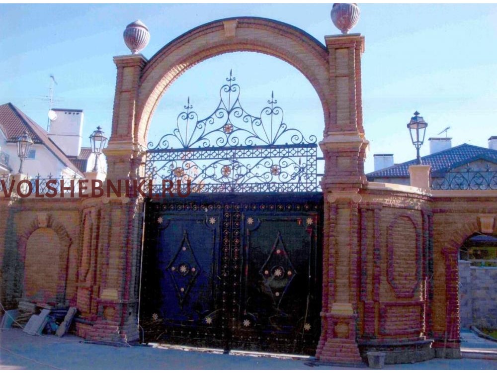 КОВАНЫЕ ВОРОТА ВКВ-18