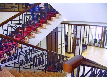 КОВАНЫЕ ОГРАЖДЕНИЯ АРТ-ДЕКО ПК-ЛБ63