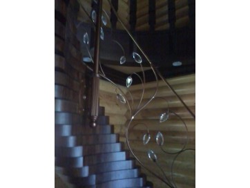 ЛЕСТНИЧНОЕ ОГРАЖДЕНИЕ-ЛИСТЬЯ ИЗ СТЕКЛА ПК-ЛБ1 ЛЕСТНИЧНОЕ ОГРАЖДЕНИЕ-ЛИСТЬЯ ИЗ СТЕКЛА ПК-ЛБ1